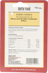 San Francisco Bay Brand ASF71401 Betta Pet Food Vial