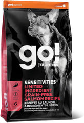 Go! Solutions Sensitivities Limited Ingredients, Grain-Free Dry Dog Food, Salmon Recipe for Sensitive Stomach
