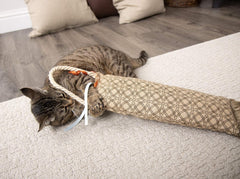 Petlinks Claw Kicker Hanging Scratch Pillow Cat Toy - Brown, One Size