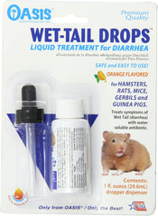 Oasis #80064 Wet Tail Drops- Liquid Treatment for Diarrhea, 1-Ounce