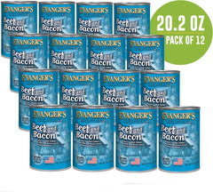 Evanger's Heritage Classics Beef & Bacon Jumbo for Dogs- 12, 20.2 oz Cans