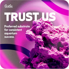 CaribSea LifeRock Base Rock - 40 lbs - Natural Aragonite Rock for Custom Aquascaping, Supports Marine & Reef Environments, Enhances Tank Stability