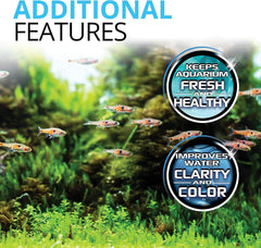 Fluval Carbon Filter Media for Aquariums, Premium Bituminous Carbon Inserts, 100-gram Nylon Bags, 3 Count (Pack of 1)