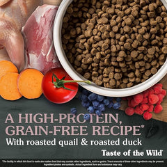 Taste of the Wild® Lowland Creek with Roasted Quail & Roasted Duck Grain Free Cat Food 5 Lbs