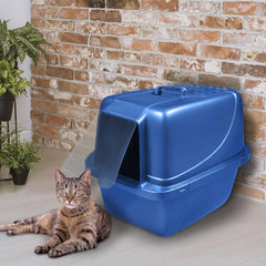 Van Ness Pets Odor Control, Giant Enclosed Cat Pan with Odor Door, Hooded