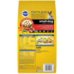 PEDIGREE Small Dog Complete Nutrition Small Breed Adult Dry Dog Food Grilled Steak and Vegetable Flavor Dog Kibble