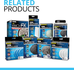Fluval FX4/FX5/FX6 Bio-Foam, Replacement Aquarium Filter Media, 2-Pack
