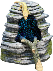 Zilla Spring Cave Décor with Blue LED, Rain Chamber, One Size, ECOM