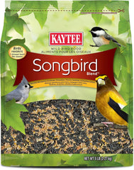 Kaytee Wild Bird Songbird Blend Bird Seed, 5 Pound
