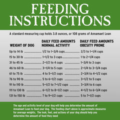 Annamaet Grain-Free Lean Reduced Fat Formula Dry Dog Food, (Chicken & Duck), 12-lb Bag