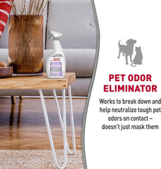 Nature’s Miracle Air Care Deodorizer Air, Fabric and Surface Spray, 24 Ounces, Pet Odor Eliminator