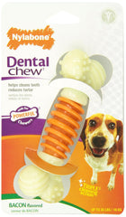 Nylabone Dental Pro Action Bone Dog Chew Toy, Bacon