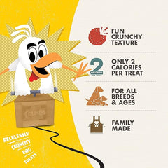 Fromm Crunchy Os Blueberry Blasts Dog Treats - Premium Crunchy Dog Treats - Chicken Recipe