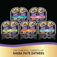 Sheba Perfect Portions Pate In Natural Juices Signature Savory Chicken Entrée Twin Pack Wet Cat Food 2.6-oz