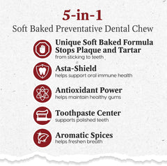 Ark Naturals Soft Shield Protection+ Brushless Toothpaste, Dog Dental Chews, Stops Plaque and Tartar, Freshens Breath