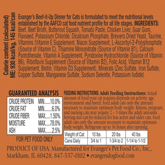 Evanger's Heritage Classic Beef It Up Dinner for Cats - 24, 5.5 oz cans