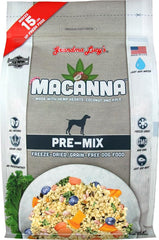 Grandma Lucy’s® Macanna™ Freeze Dried Grain Free Pre-Mix Recipe Dog Food