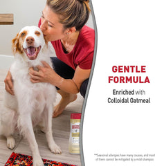 Nature’s Miracle Oatmeal Shampoo for Dogs, 16 Ounces, Pistachio Cream Scent