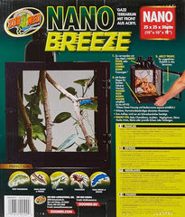 Zoo Med Labs Nano Breeze Alumuninum Screen Cage