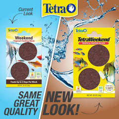 Tetra Weekend and Vacation Feeder Slow-Release Fish Food for Tropical Fish(Pack of 1) ( Packaging may vary )