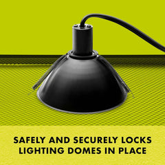 Zilla Mounting Spring Clip, Fits Most Lighting Domes