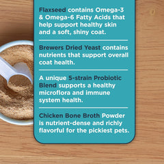 Nulo Functional Powder Supplement, Made with Omega-3 & 6 Fatty Acids, 60 Servings