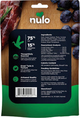 Nulo Premium Jerky Strips Dog Treats, Grain-Free High Protein Jerky Strips made with BC30 Probiotic to Support Digestive & Immune Health