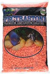 Estes Spectrastone Permaglo Orange Aquarium Gravel for Freshwater Aquariums, 5-Pound Bag