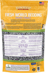 Sunseed Fresh World Bedding for Small Animals, Original Gray