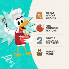 Premium Crunchy Dog Treats - Banana Recipe.