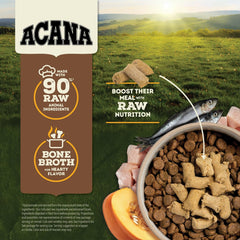 ACANA Freeze Dried Dog Food Meal & Topper, Grain Free High Protein Free-Run Chicken Recipe