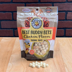 Exclusively Dog Best Buddy Bits Training Treats for Dogs and Puppies - All Natural, Baked in The USA, Ideal for Training & Agility, No Animal Byproducts - Chicken Flavor, 5.5oz Resealable Bag