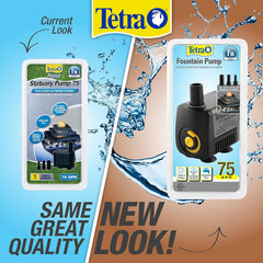 TetraPond Statuary Pump 75 GPH, Powers Small and Tabletop Fountains