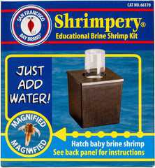San Francisco Bay Brand Shrimpery Brine Shrimp Kit for Hatching Baby Brine Shrimp Eggs | Excellent Food Source Baby Aquarium Fish, Freshwater, Reef & Saltwater Marine Tank Hatchery Kit