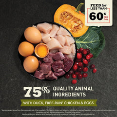 ACANA Highest Protein Grasslands Grain-Free Dry Cat Food, Duck, Free-Run Chicken and Eggs Cat Food Recipe