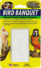 Zoo Med Bird Banquet Mineral Block - Original Seed Formula