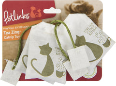 Petlinks (3 Set) Tea Zing Catnip Cat Toys - Randomly Selected Color, 3 Set