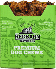Redbarn Pet Products All-Natural Bully Coated Cow Ears Chews for Dogs - Premium Crunchy Dental Treats with Chondroitin for Joint Health - Made in USA with No Artificial Ingredients - 4.2 oz Bag