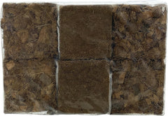 Komodo Reptile Coconut Coir Chip & Peat Bundle | 4 Bricks of Chips and 2 Bricks of Peat Reptile Terrarium Habitat Bedding | Fits up to a 60 Gallon Tank Total