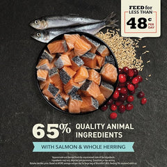 ACANA Bountiful Catch Dry Cat Food for Adult Cats, Salmon and Whole Herring Recipe, Fish Cat Food