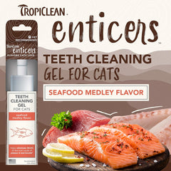 TropiClean Enticers Seafood Medley Teeth Cleaning |