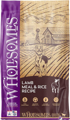 Wholesomes Lamb Meal & Rice Dry Dog Food 40 lb