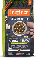 Instinct Raw Boost Healthy Weight, Natural Dry Cat Food with Freeze Dried Pieces, Grain Free Recipe - Real Chicken