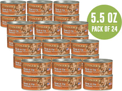 Evanger's Heritage Classic Beef It Up Dinner for Cats - 24, 5.5 oz cans