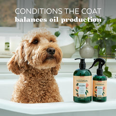 TropiClean Essentials Jojoba Oil Shampoo for Dogs | Condition The Coat |