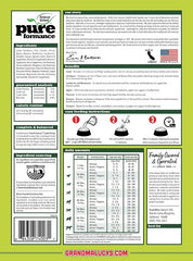 Grandma Lucy’s® Pureformance™ Freeze Dried Grain Free Lamb Recipe Dog Food