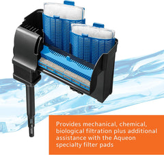 Aqueon QuietFlow LED PRO Aquarium Power Filter, Size 75