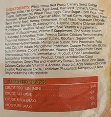 Vitamin Enriched Finch Food