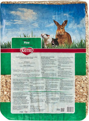 Kaytee Small Animal Pine Bedding For Pet Guinea Pigs, Rabbits, Hamsters, Gerbils, and Chinchillas, 113 Liter