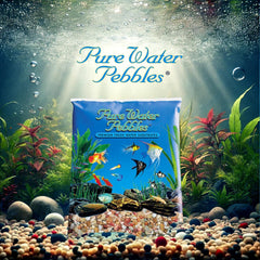 Cumberland River Aquarium Gravel - Non-Toxic, Colorfast, Vibrant Substrate for Aquariums, Terrariums, Ponds & Crafts